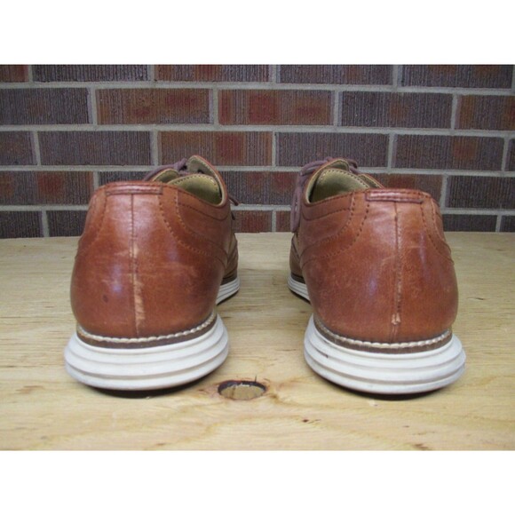 Cole Haan Mens Original Grand Wingtip Oxford Brown Leather C26471 Size 10.5 M main image 12